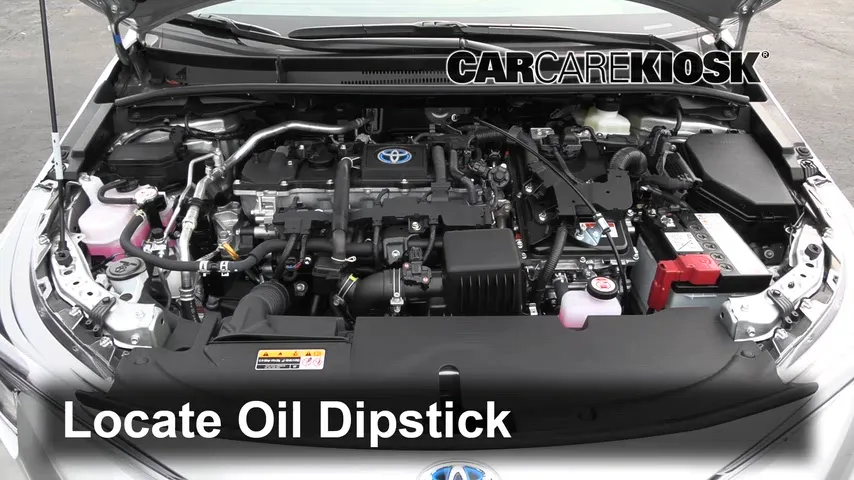 2023 Toyota Corolla Hybrid LE 1.8L 4 Cyl. FHEV Oil Check Oil Level